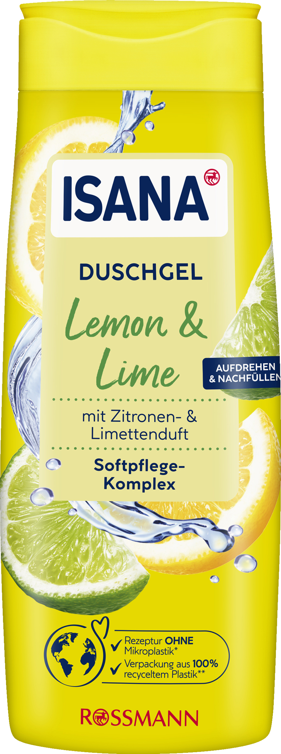 Гель для душа ISANA Duschgel Lemon & Lime
Гель для душа ISANA Duschgel Lemon & Lime