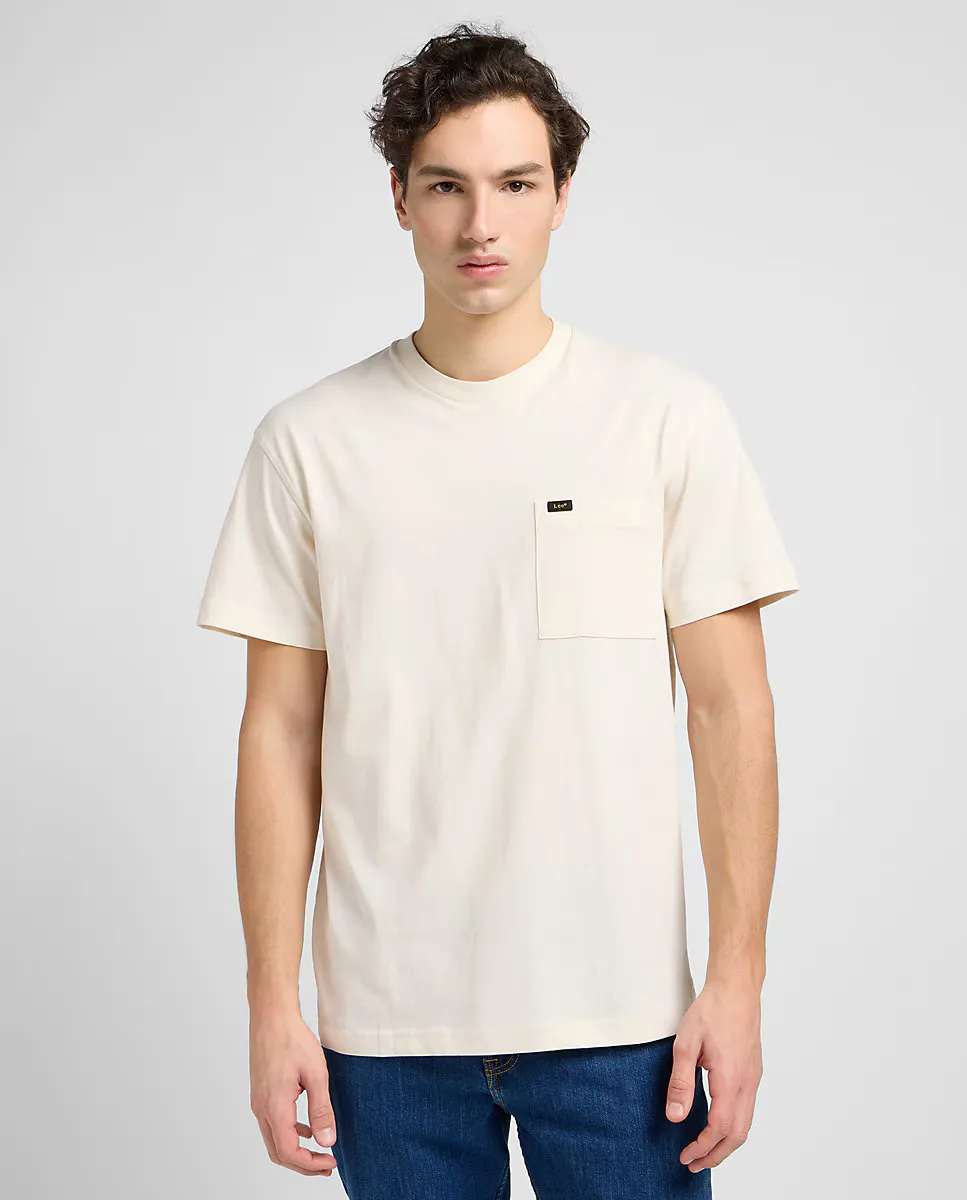 Мужская белая футболка с коротким рукавом Lee, белый
Мужская белая футболка с коротким рукавом Lee, белый