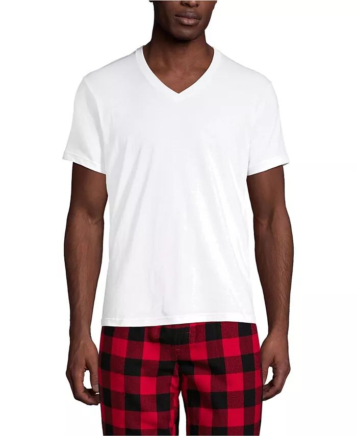 Комплект из 3 маек с V-образным вырезом для больших и высоких Lands' End, белый
Комплект из 3 маек с V-образным вырезом для больших и высоких Lands' End, белый