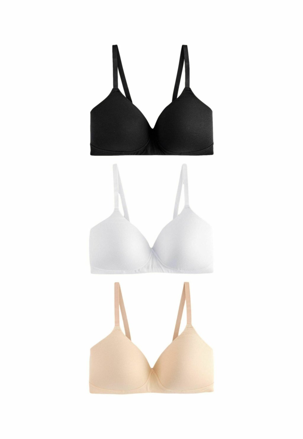 Треугольный бюстгальтер 3 PACK Next, черный
Треугольный бюстгальтер 3 PACK Next, черный
