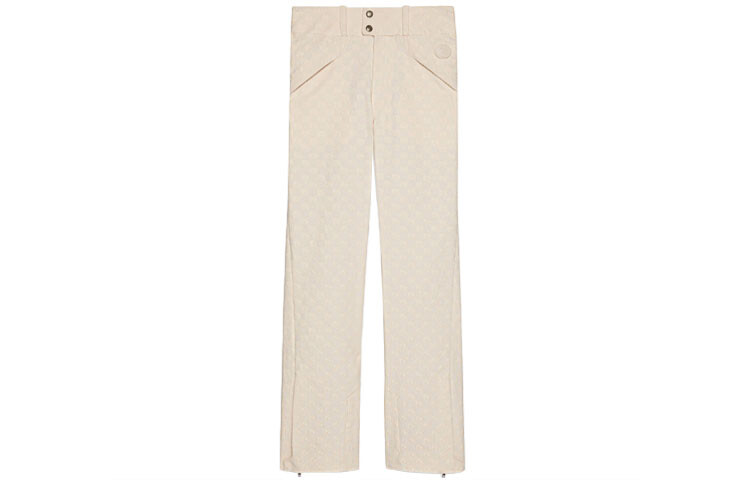 Повседневные брюки женские цвета слоновой кости Gucci 
Повседневные брюки женские цвета слоновой кости Gucci