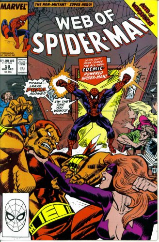 Web of Spider-Man #59 : With Great Power (Acts of Vengeance - Marvel Comics) (Marvel Comics)
Web of Spider-Man #59 : With Great Power (Acts of Vengeance - Marvel Comics) (Marvel Comics)