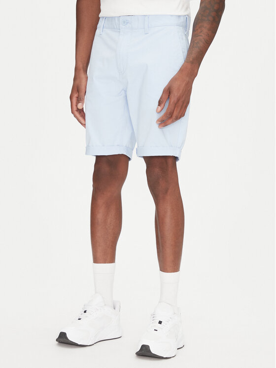 Шорты облегающего кроя из ткани Scanton DM0DM21950 Tommy Jeans, голубой
Шорты облегающего кроя из ткани Scanton DM0DM21950 Tommy Jeans, голубой