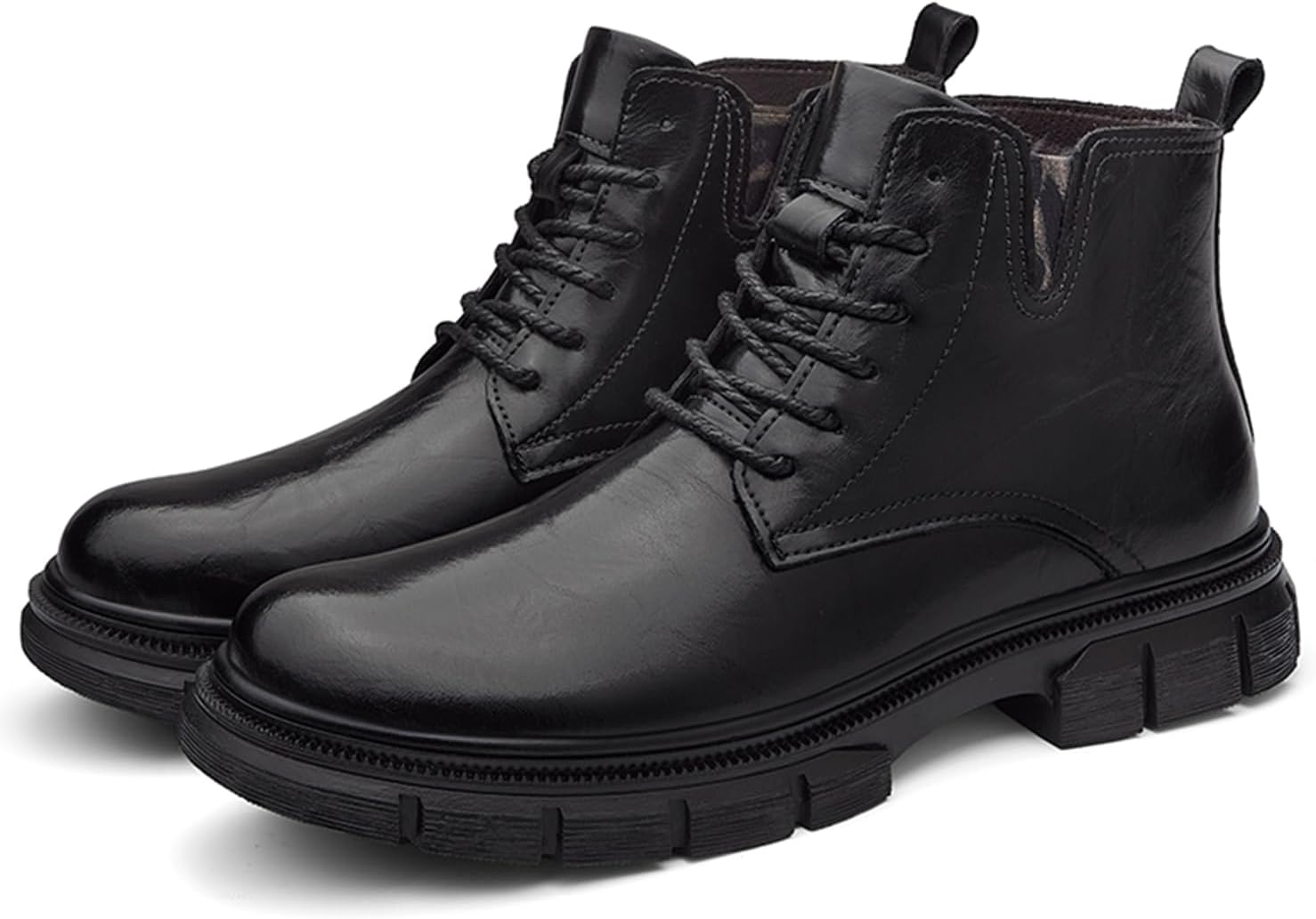 Классические боевые ботинки Dacnakby для мужчин, черные, из натуральной кожи, мотоциклетные ботинки с шнуровкой, на липучке, в военном стиле, для повседневной носки и работы, ботильоны на щиколотку
Классические боевые ботинки Dacnakby для мужчин, черные, из натуральной кожи, мотоциклетные ботинки с шнуровкой, на липучке, в военном стиле, для повседневной носки и работы, ботильоны на щиколотку