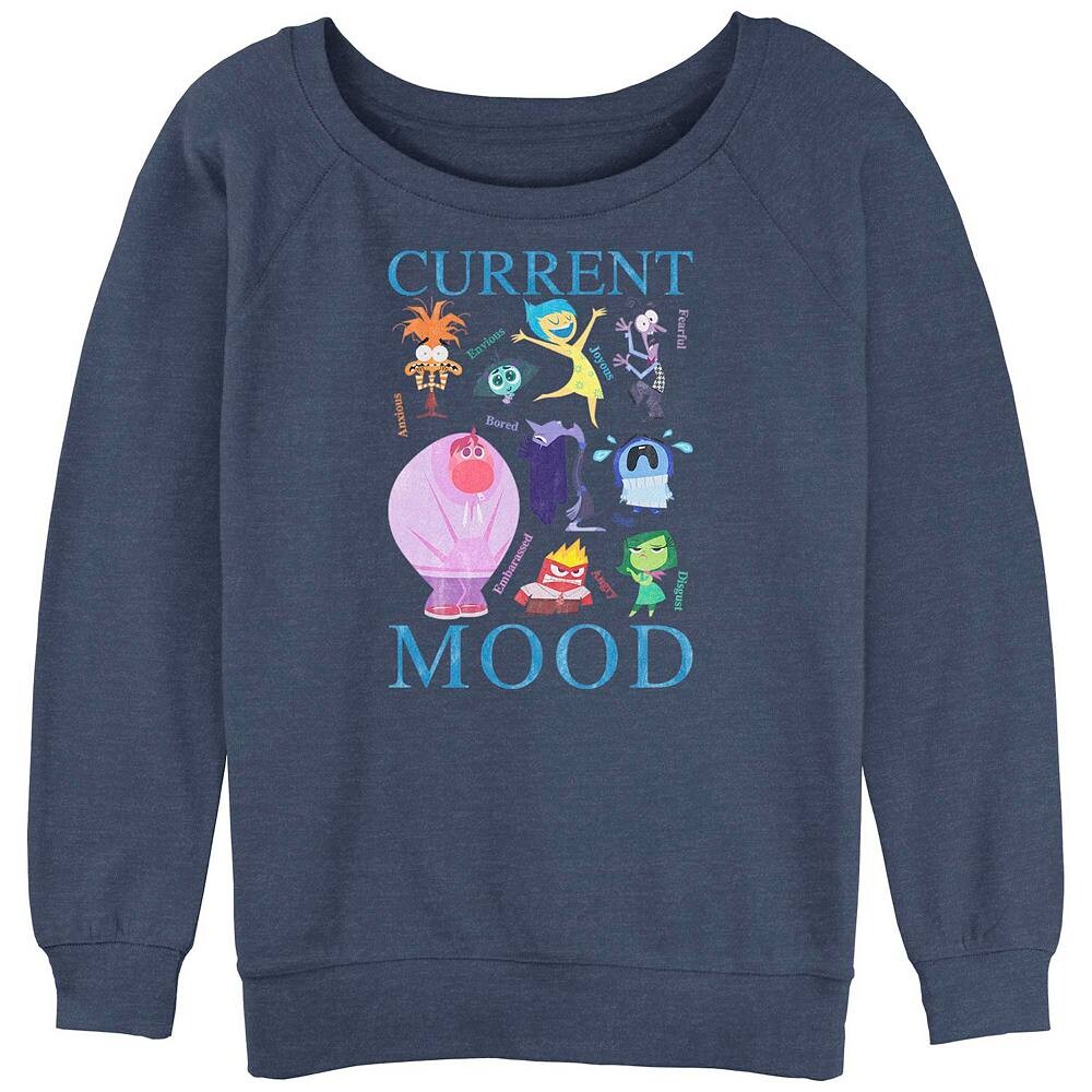 Disney/Pixar's Inside Out 2 Current Mood Juniors' Graphic Slousy Terry Disney / Pixar, цвет Blue Heather
Disney/Pixar's Inside Out 2 Current Mood Juniors' Graphic Slousy Terry Disney / Pixar, цвет Blue Heather