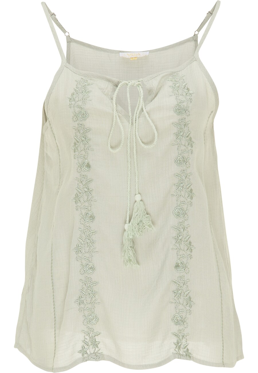 Топ на тонких бретельках usha FESTIVAL Top, мятный
Топ на тонких бретельках usha FESTIVAL Top, мятный