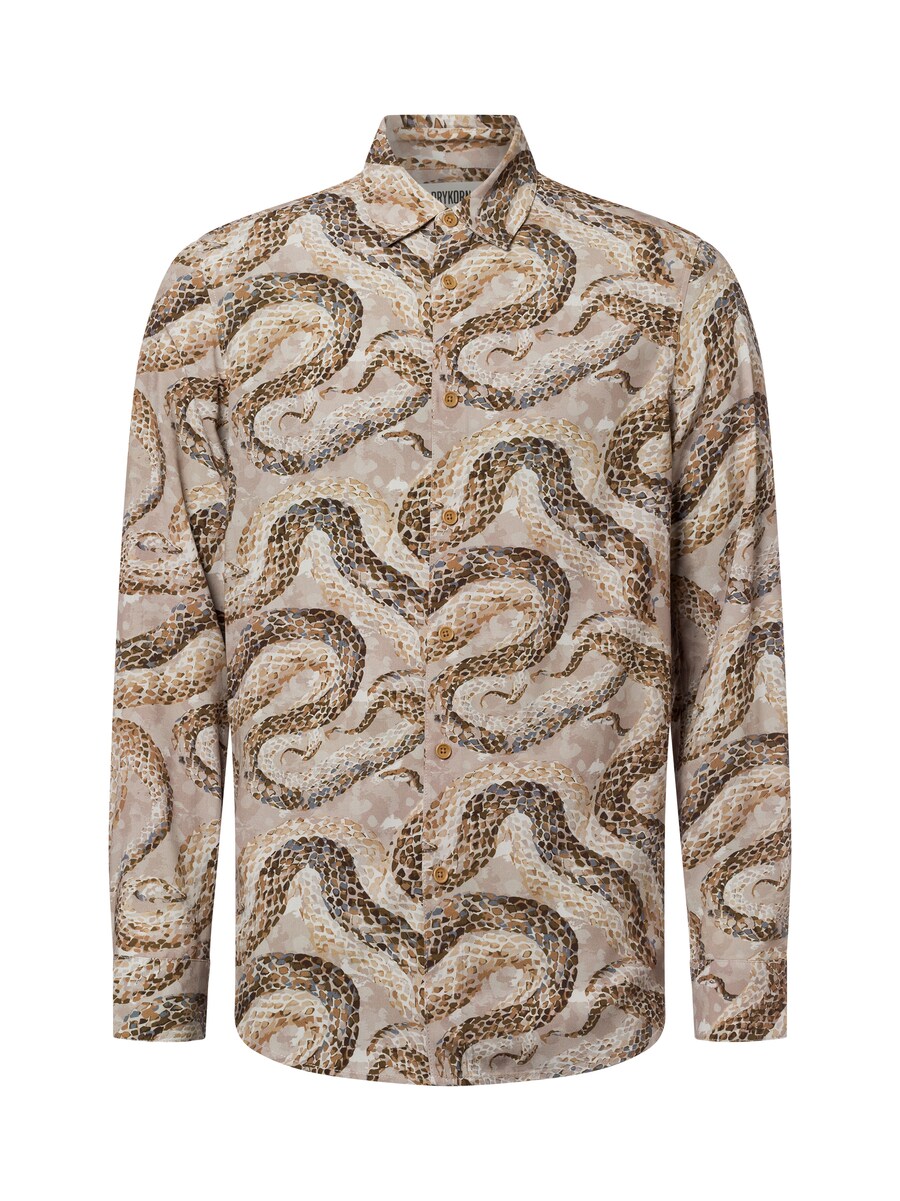 Рубашка на пуговицах Comfort fit DRYKORN Ramis, Brown/Cappuccino
Рубашка на пуговицах Comfort fit DRYKORN Ramis, Brown/Cappuccino