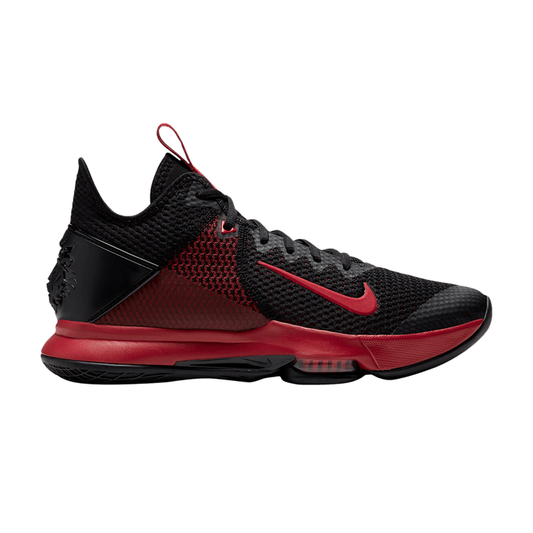 Кроссовки LeBron Witness 4 EP 'Bred', черный 
Кроссовки LeBron Witness 4 EP 'Bred', черный