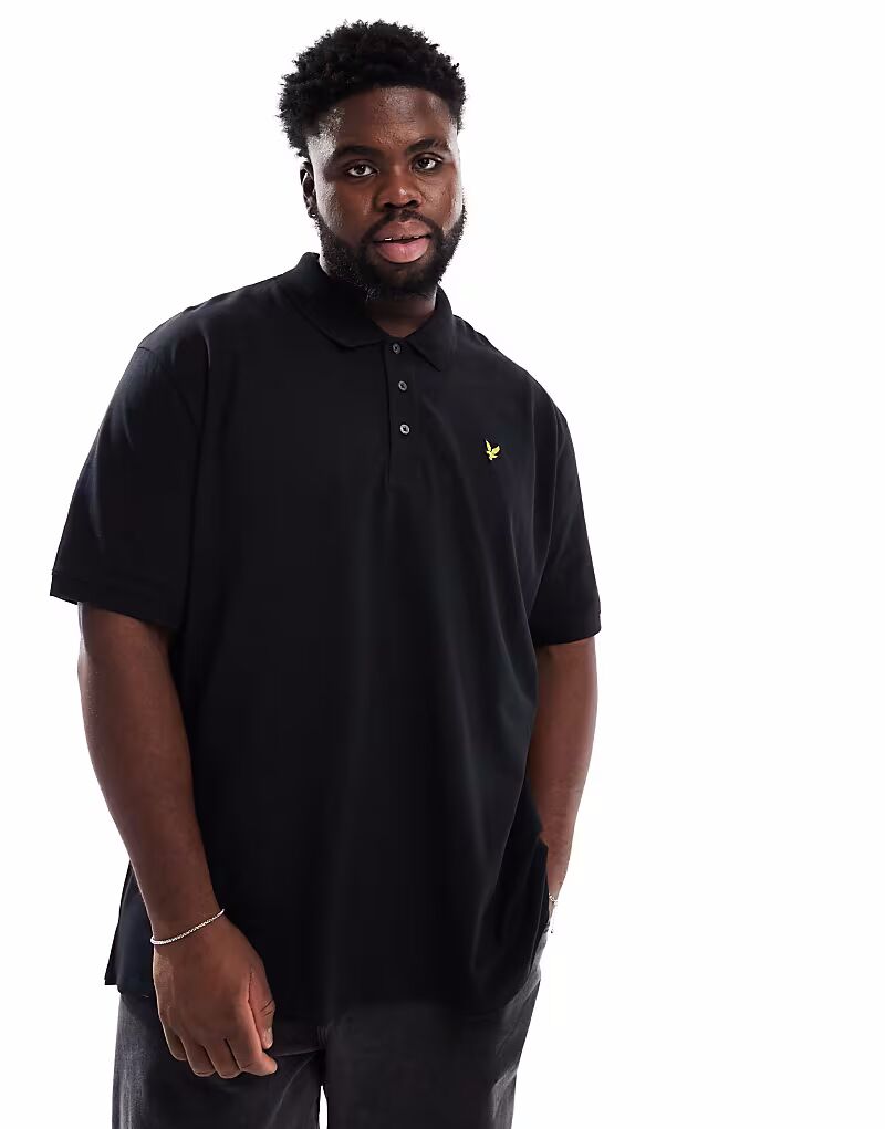Рубашка поло Lyle & Scott Plus Plain черного цвета
Рубашка поло Lyle & Scott Plus Plain черного цвета