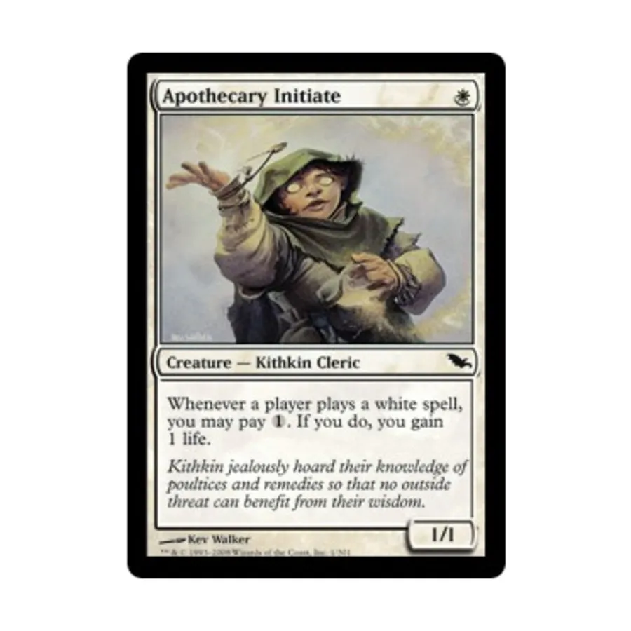 CCG Аптекарь-посвященный (С), MTG - Shadowmoor
CCG Аптекарь-посвященный (С), MTG - Shadowmoor