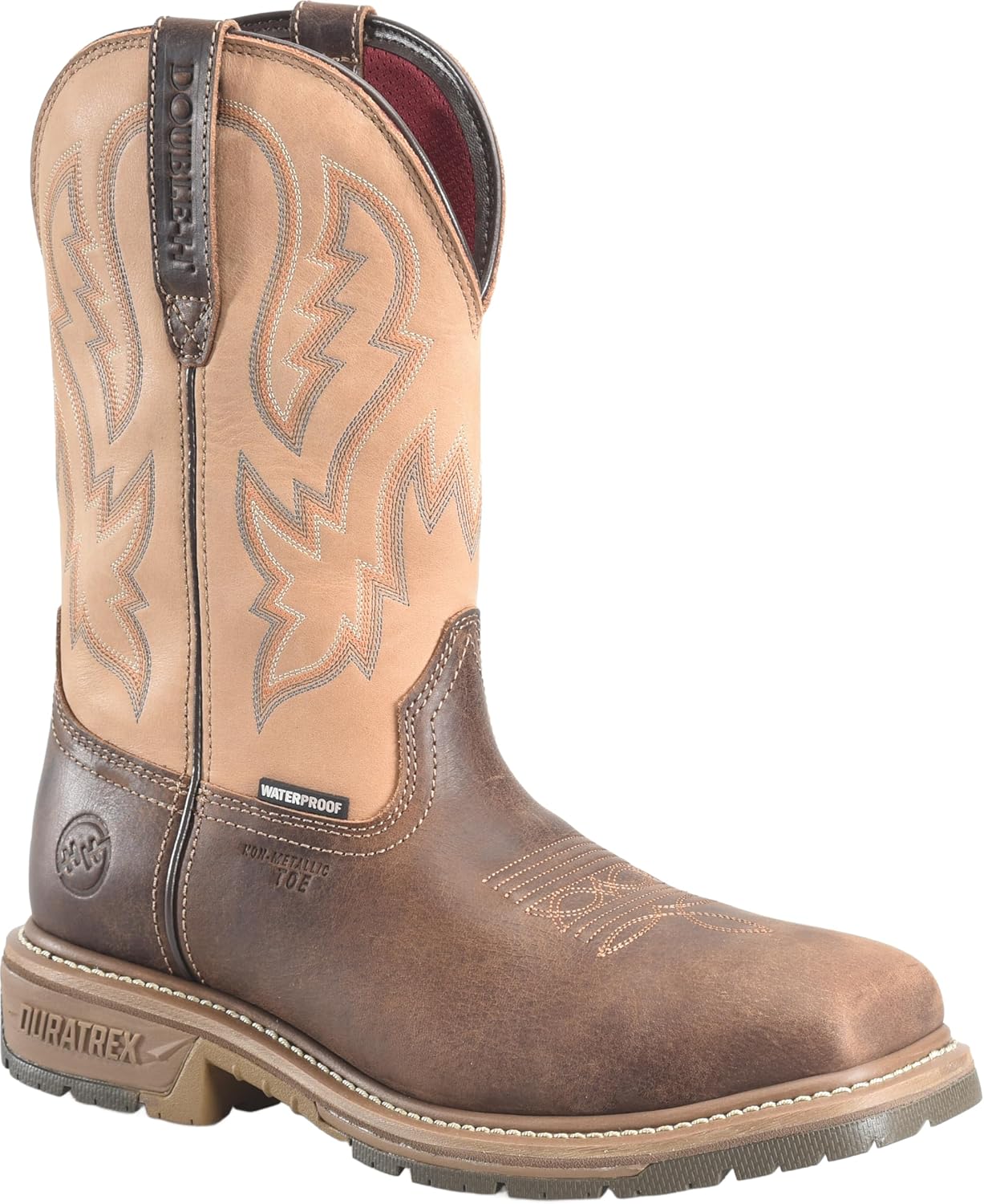 Мужские ботинки DOUBLE-H 11 с защитным носком, водонепроницаемые Roper Western, из прочной кожи, противоскользящие, водонепроницаемые, удобная посадка, коричневый
Мужские ботинки DOUBLE-H 11 с защитным носком, водонепроницаемые Roper Western, из прочной кожи, противоскользящие, водонепроницаемые, удобная посадка, коричневый