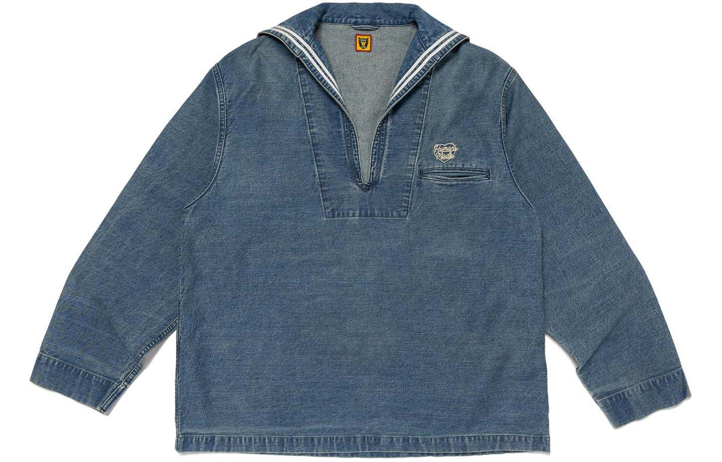 Джинсовая серия футболка унисекс синяя HUMAN MADE
Джинсовая серия футболка унисекс синяя HUMAN MADE