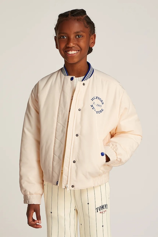 Детская куртка-бомбер Tommy Hilfiger, бежевый
Детская куртка-бомбер Tommy Hilfiger, бежевый