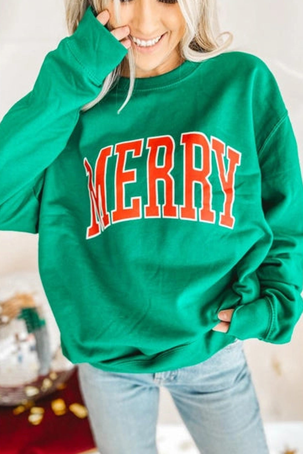 TRUEDAMES Ярко-зеленая толстовка с графическим принтом "MERRY", Зеленый, TRUEDAMES Ярко-зеленая толстовка с графическим принтом "MERRY"
TRUEDAMES Ярко-зеленая толстовка с графическим принтом "MERRY", Зеленый, TRUEDAMES Ярко-зеленая толстовка с графическим принтом "MERRY"