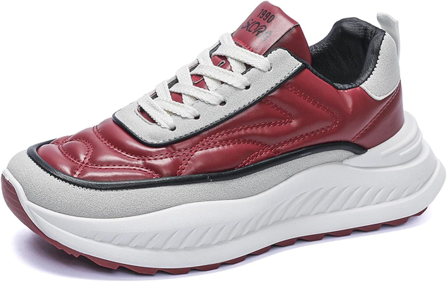 Мужские спортивные кроссовки на платформе, беговые кроссовки с массивной подошвой, повседневные спортивные и ходовые обувь Generic, красный
Мужские спортивные кроссовки на платформе, беговые кроссовки с массивной подошвой, повседневные спортивные и ходовые обувь Generic, красный