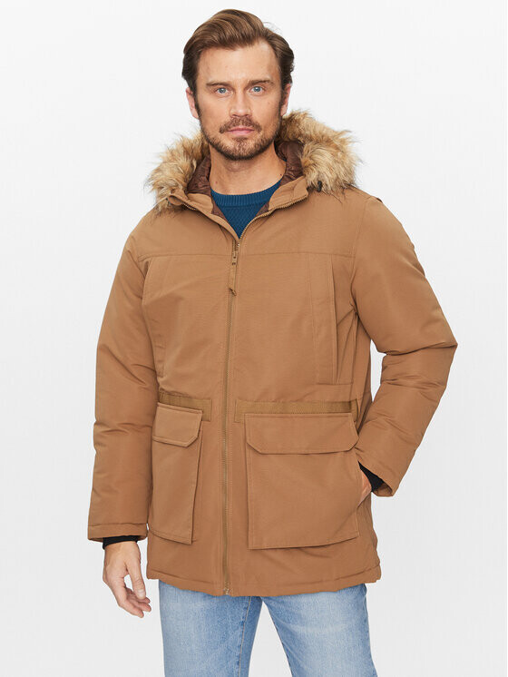 Зимняя куртка стандартного кроя Jack&Jones, коричневый
Зимняя куртка стандартного кроя Jack&Jones, коричневый