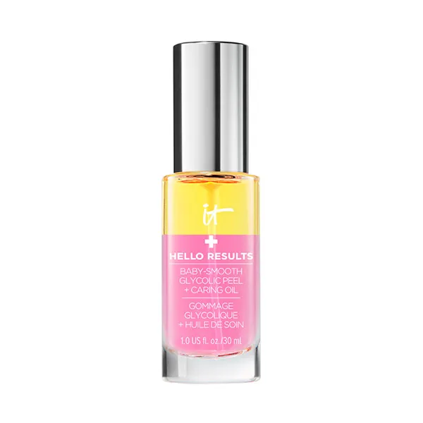 Ночной пилинг Hello Results Baby-Smooth Glycolic Peel + Caring Oil It Cosmetics, 30 ml
Ночной пилинг Hello Results Baby-Smooth Glycolic Peel + Caring Oil It Cosmetics, 30 ml
