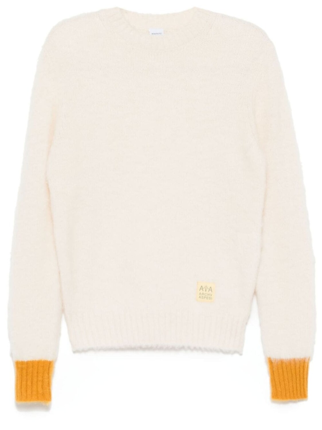 Шерстяной джемпер с круглым вырезом ASPESI, нейтральный цвет
Шерстяной джемпер с круглым вырезом ASPESI, нейтральный цвет