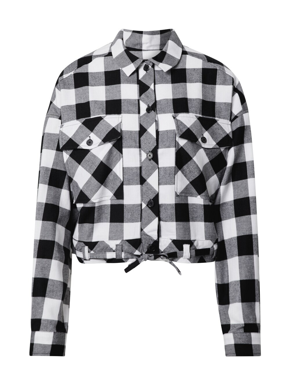 Блузка Urban Classics, черно-белый
Блузка Urban Classics, черно-белый