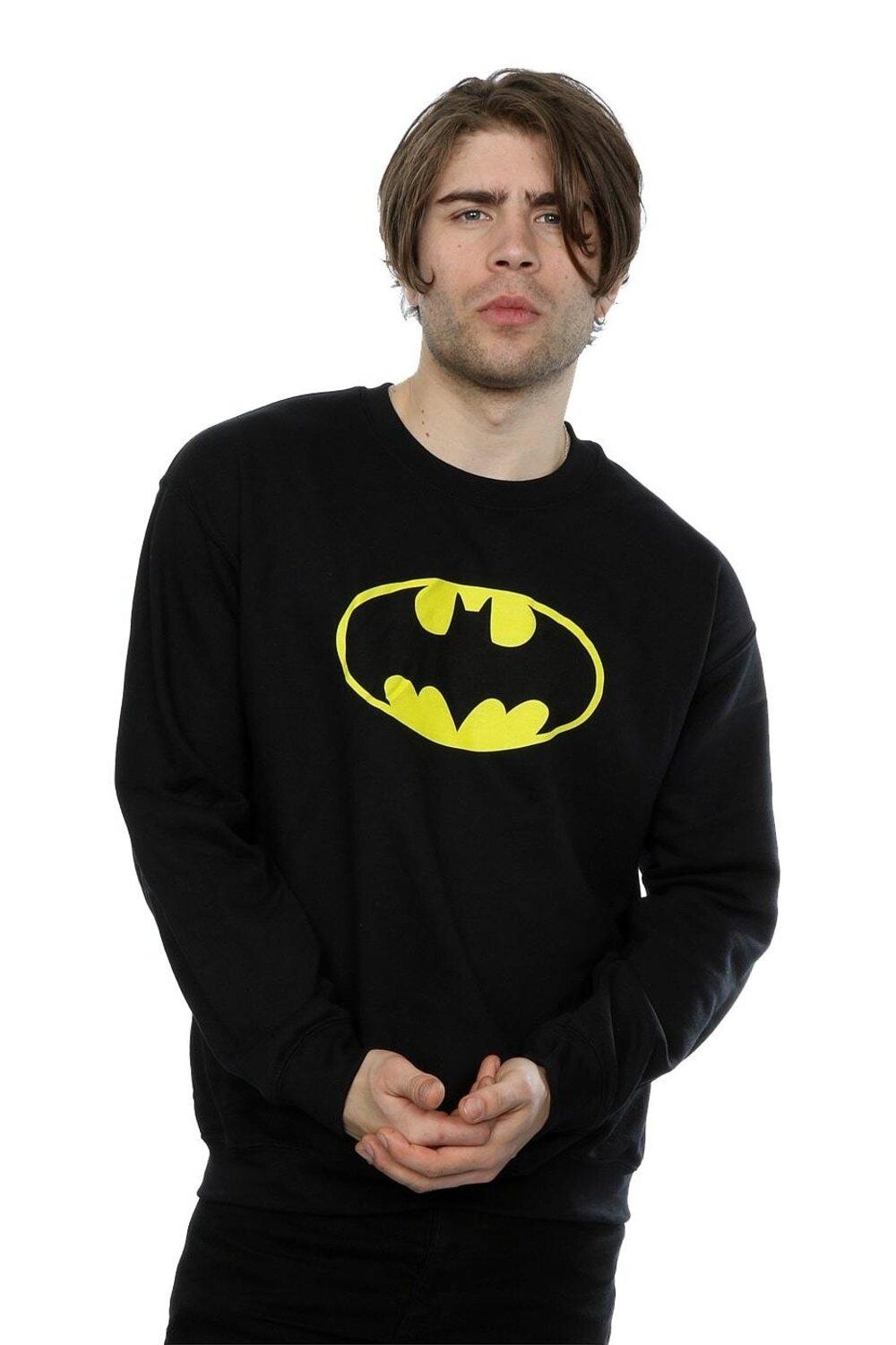 Толстовка с логотипом Бэтмена DC Comics, черный
Толстовка с логотипом Бэтмена DC Comics, черный