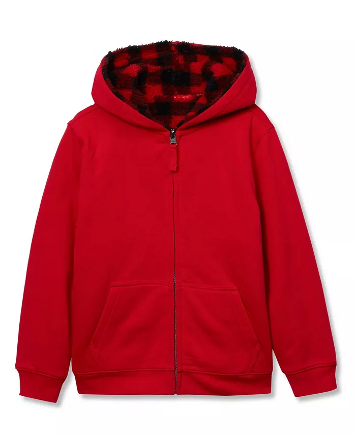 Детская двусторонняя толстовка с капюшоном из высоковорсного флиса Lands' End, красный
Детская двусторонняя толстовка с капюшоном из высоковорсного флиса Lands' End, красный