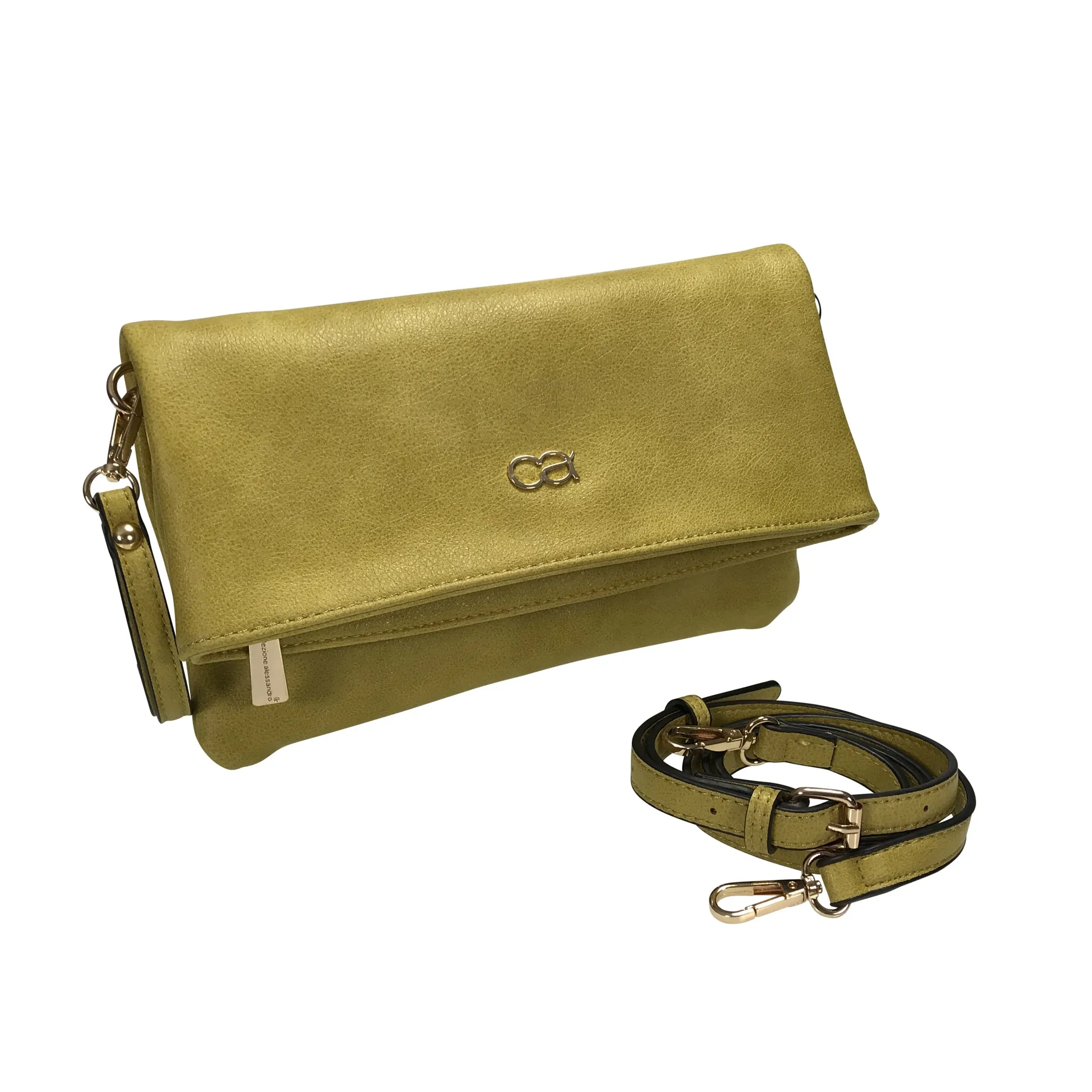 Клатч COLLEZIONE ALESSANDRO "Bea" можно носить как клатч, сумку через плечо и сумку на плечо, желтый
Клатч COLLEZIONE ALESSANDRO "Bea" можно носить как клатч, сумку через плечо и сумку на плечо, желтый