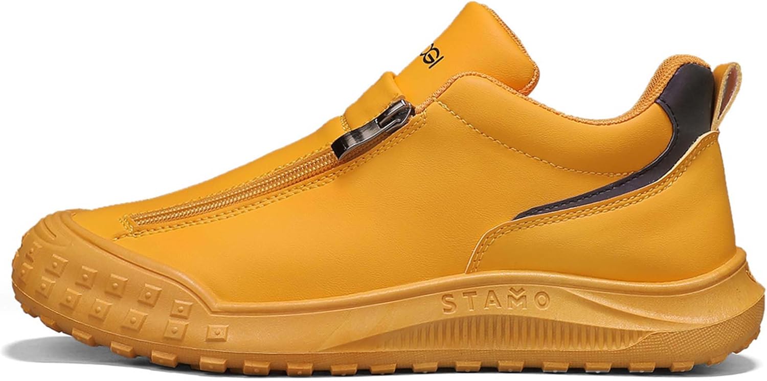 Модные кроссовки с молнией посередине, подошва в виде шины, ретро и простые классические повседневные мужские туфли Generic, желтый
Модные кроссовки с молнией посередине, подошва в виде шины, ретро и простые классические повседневные мужские туфли Generic, желтый