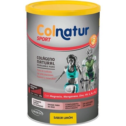 COLNATUR Sport Гидролизованный коллаген со вкусом лимона 360 г порошок
COLNATUR Sport Гидролизованный коллаген со вкусом лимона 360 г порошок