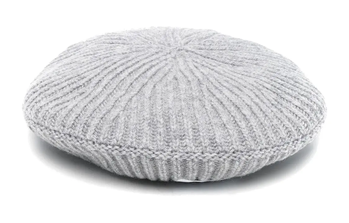 GANNI Ребристая шапка с логотипом, Gray
GANNI Ребристая шапка с логотипом, Gray