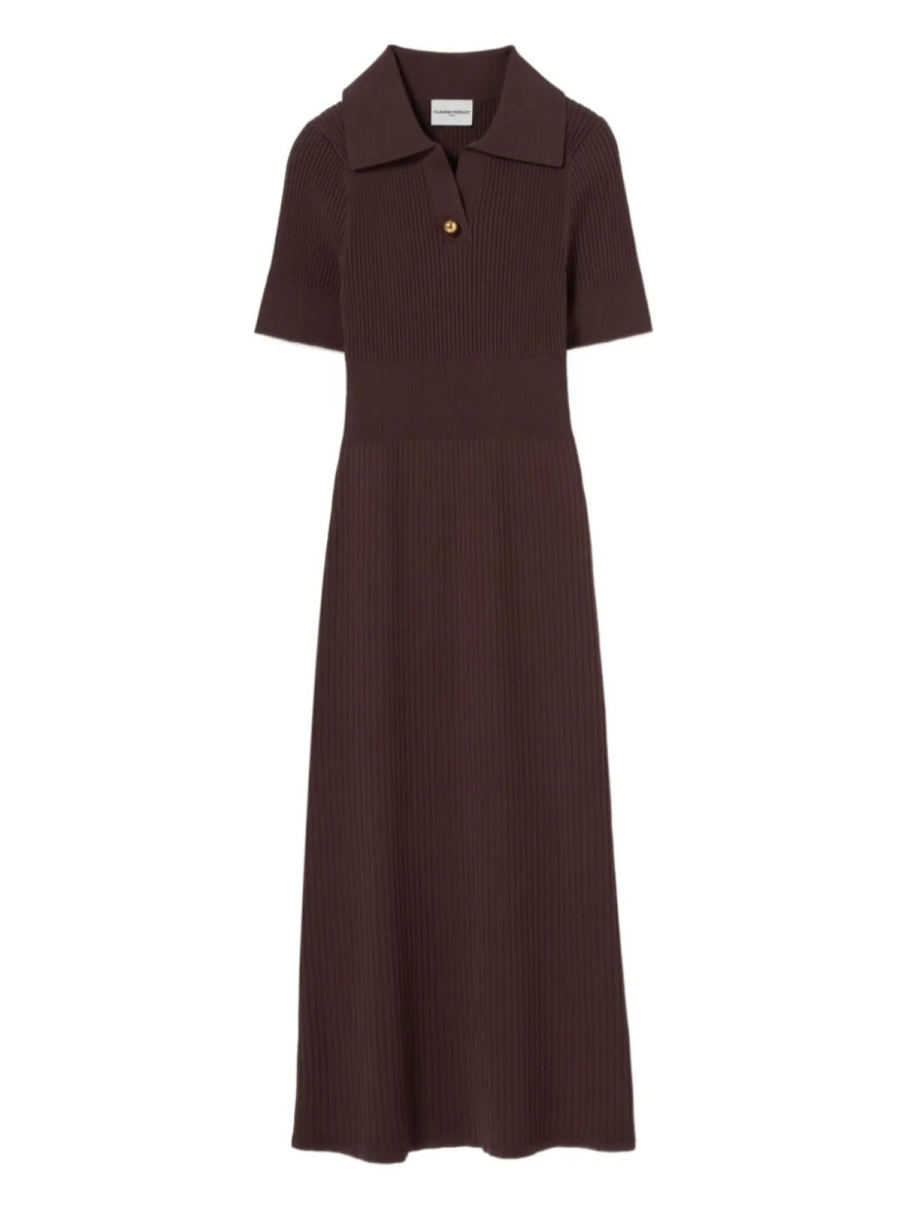 Трикотажное платье миди Claudie Pierlot, коричневый
Трикотажное платье миди Claudie Pierlot, коричневый