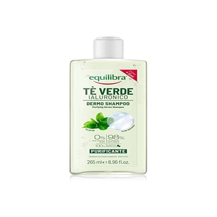 Equilibra Очищающий шампунь для волос с зеленым чаем и гиалуроновой кислотой 265мл
Equilibra Очищающий шампунь для волос с зеленым чаем и гиалуроновой кислотой 265мл