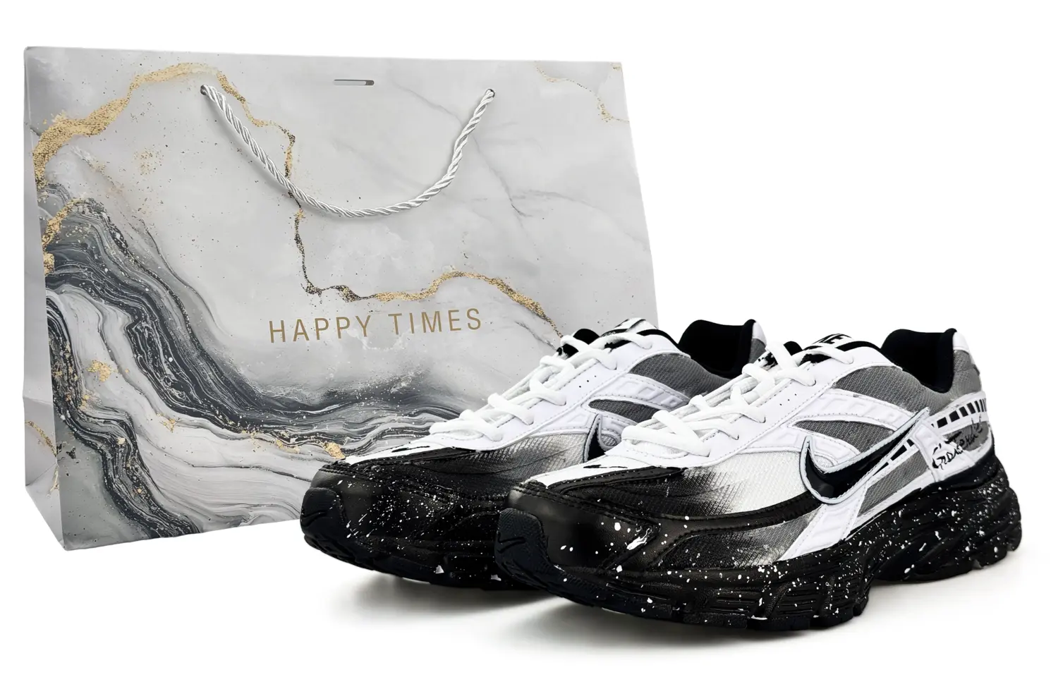 Nike Инициатор амортизация, износостойкие низкие кроссовки унисекс black white gray
Nike Инициатор амортизация, износостойкие низкие кроссовки унисекс black white gray