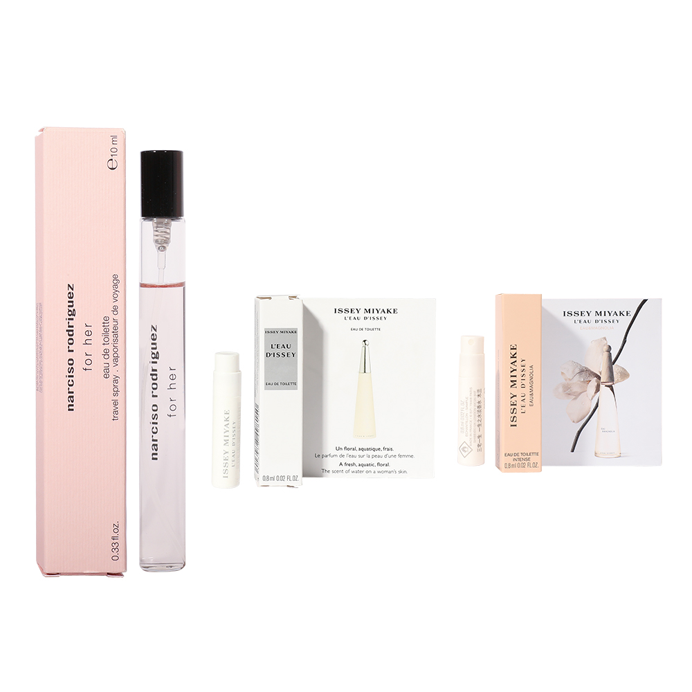 Набор пробников духов Square/Round/Deep Enchantment 10мл+0,8мл*2 Eau De Parfum Eau De Toilette Narciso Rodriguez
Набор пробников духов Square/Round/Deep Enchantment 10мл+0,8мл*2 Eau De Parfum Eau De Toilette Narciso Rodriguez