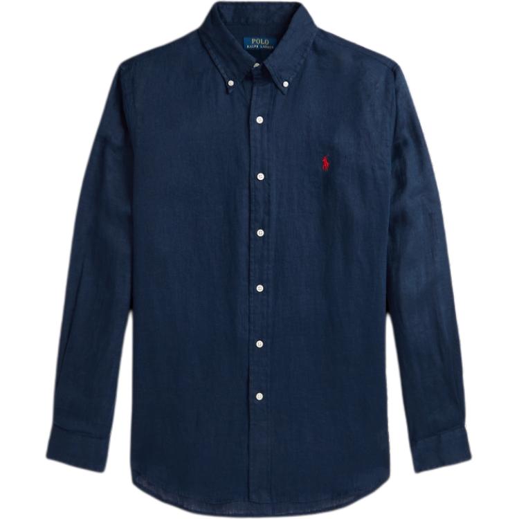 Льняная рубашка Polo Ralph Lauren, темно-синий
Льняная рубашка Polo Ralph Lauren, темно-синий