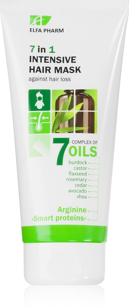 Восстанавливающая маска из 7 масел для лечения выпадения волос Intensive Hair Therapy, 200 мл
Восстанавливающая маска из 7 масел для лечения выпадения волос Intensive Hair Therapy, 200 мл