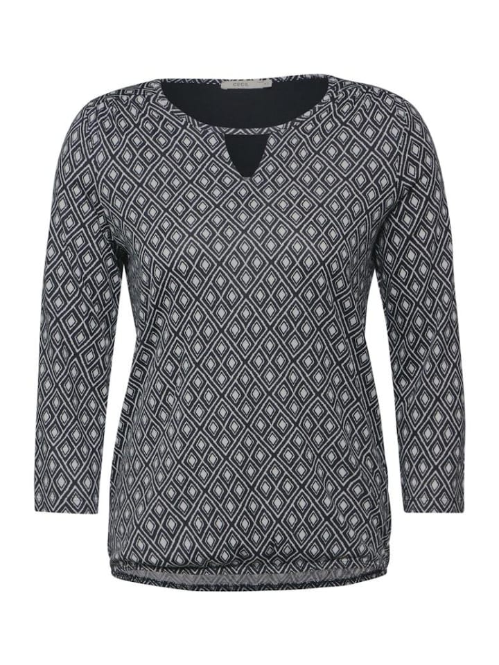 Лонгслив Cecil Langarmshirt, цвет deep charcoal grey
Лонгслив Cecil Langarmshirt, цвет deep charcoal grey