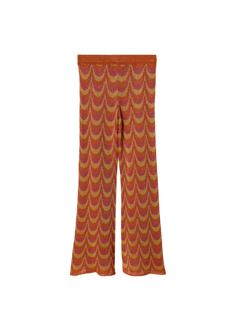 Расклешенные брюки MANGO Hawai, оранжевый
Расклешенные брюки MANGO Hawai, оранжевый