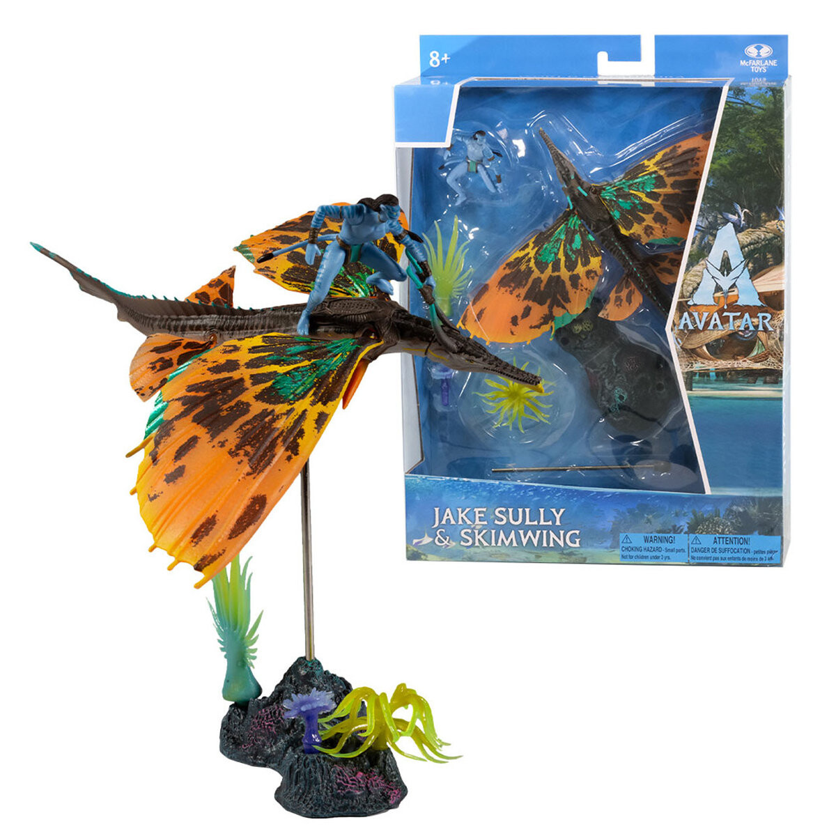 Фигурка McFarlane AVATAR Джейк Салли и Skimwing 23см
Фигурка McFarlane AVATAR Джейк Салли и Skimwing 23см