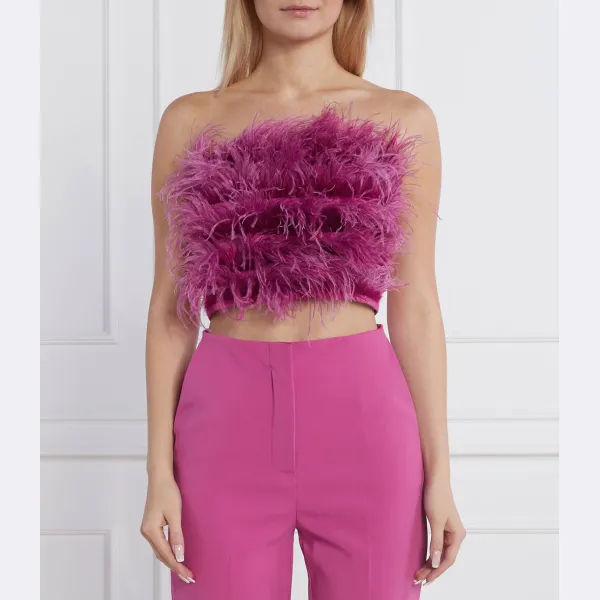 Топ стандартного кроя Patrizia Pepe, фиолетовый
Топ стандартного кроя Patrizia Pepe, фиолетовый