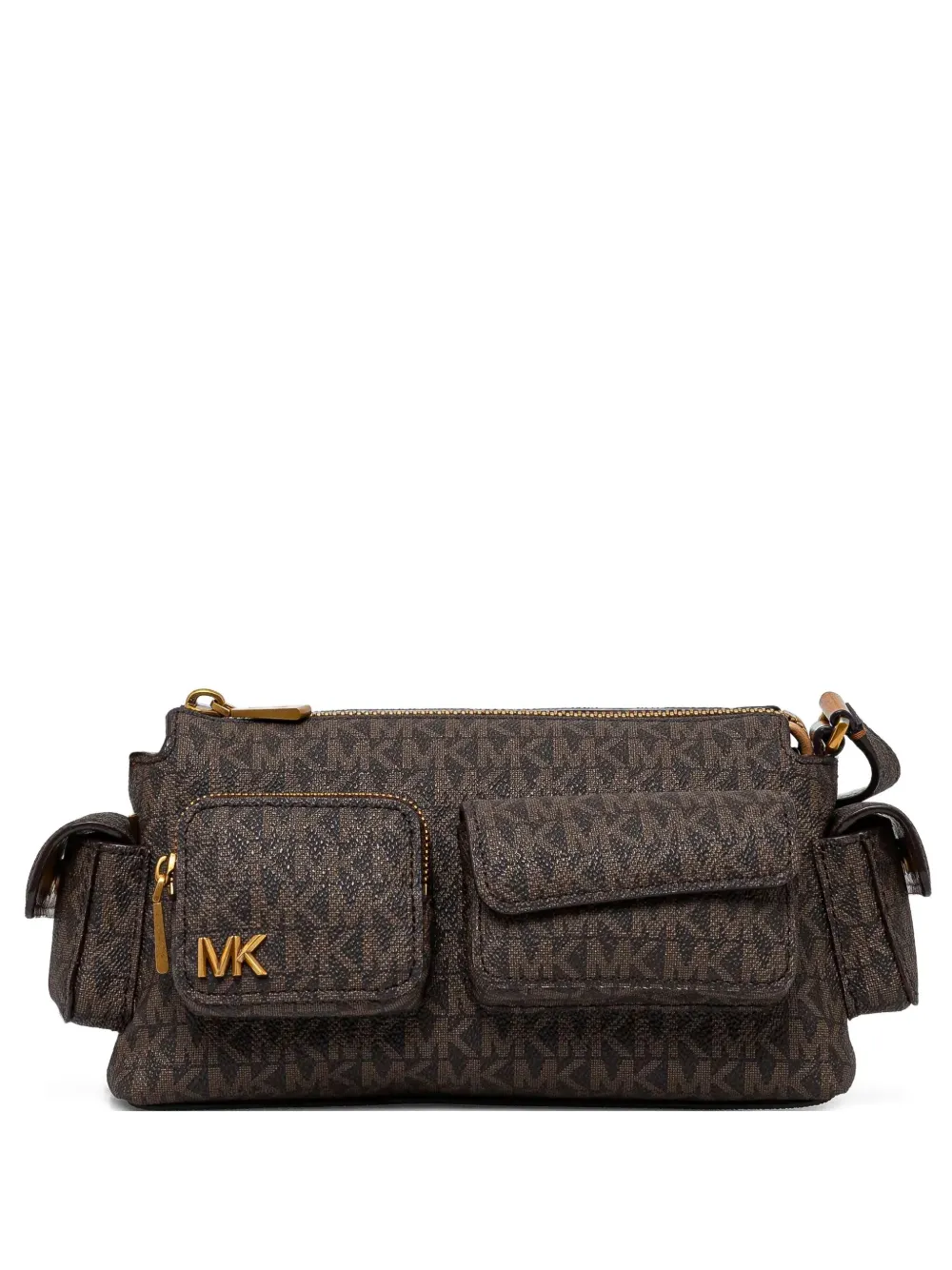 Сумка через плечо с логотипом Michael Michael Kors, коричневый
Сумка через плечо с логотипом Michael Michael Kors, коричневый