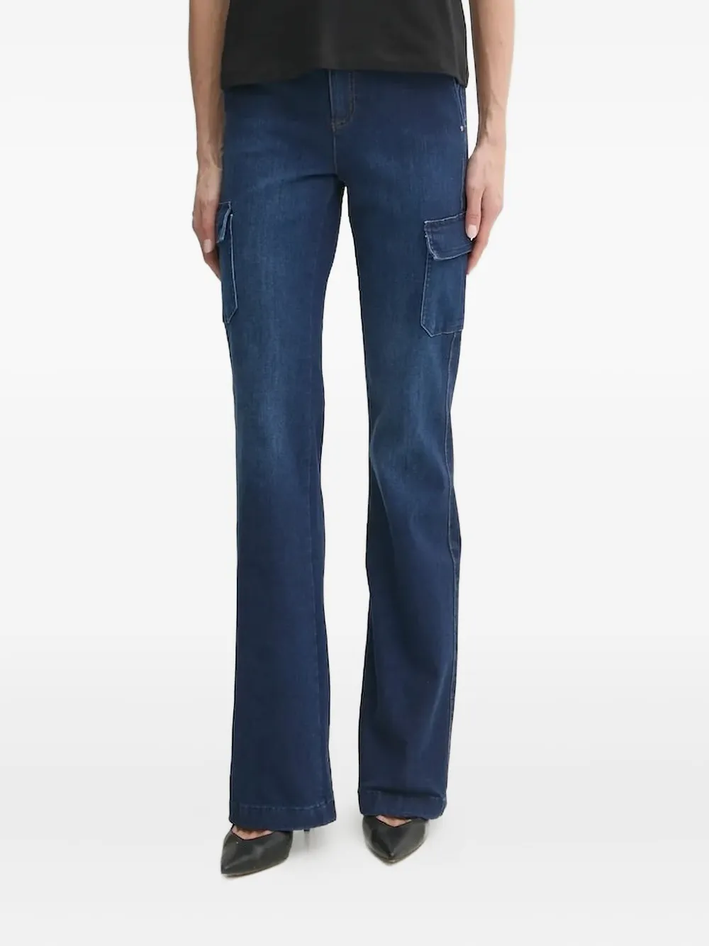 Джинсы bootcut с карманами-карго GUESS USA, синий
Джинсы bootcut с карманами-карго GUESS USA, синий