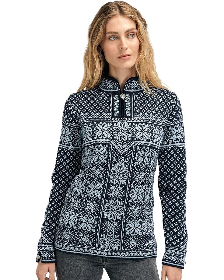 Свитер Dale of Norway Peace Sweater, цвет Navy/Blue Shadow 
Свитер Dale of Norway Peace Sweater, цвет Navy/Blue Shadow