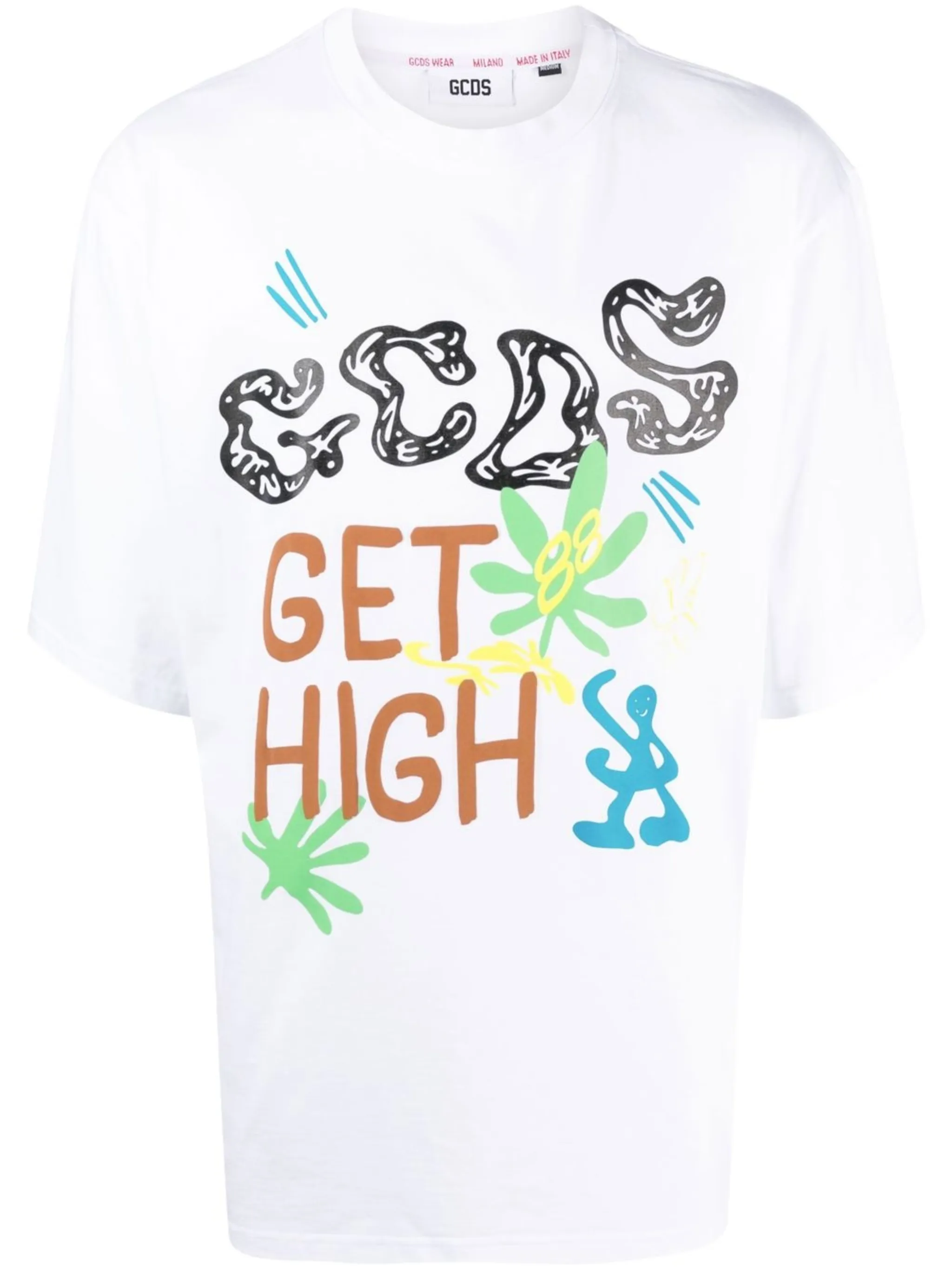 Футболка с логотипом Gcds, белый
Футболка с логотипом Gcds, белый
