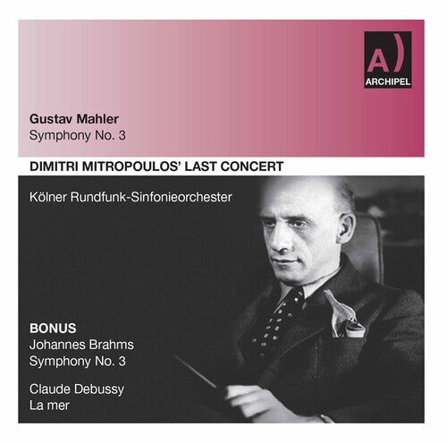 CD диск Mahler / West / Cgro / Mitropolous: Symphony 3
CD диск Mahler / West / Cgro / Mitropolous: Symphony 3