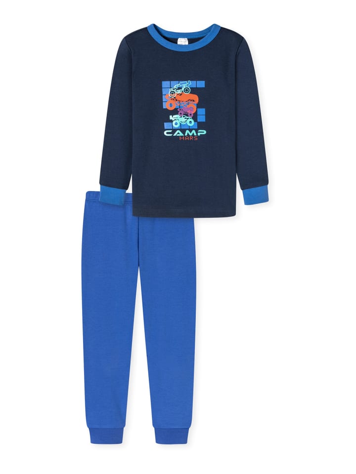 Schiesser Пижама Boys World темно-синего цвета
Schiesser Пижама Boys World темно-синего цвета