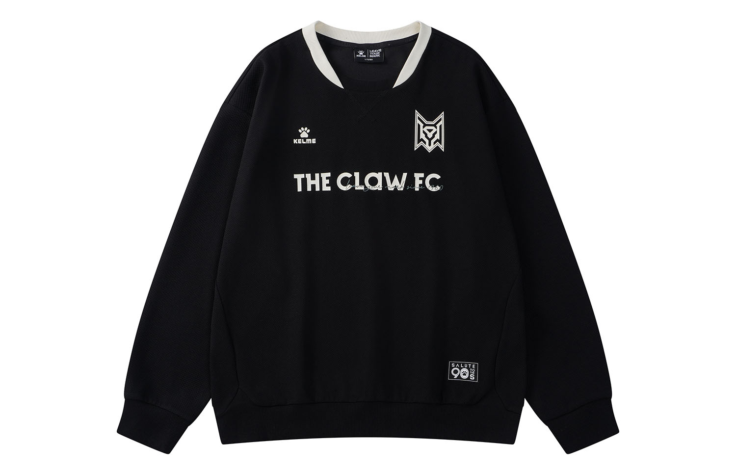 Свитшот мужской KELME, Оптик Уайт 
Свитшот мужской KELME, Оптик Уайт