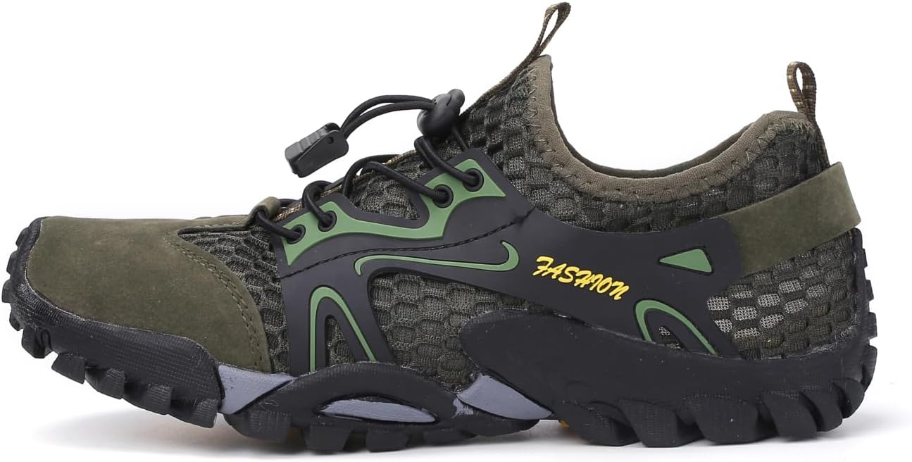 Мужские быстросохнущие водонепроницаемые сетчатые кроссовки Calceus для активного отдыха, походов и прогулок. Легкие, для активного отдыха на природе, зеленый
Мужские быстросохнущие водонепроницаемые сетчатые кроссовки Calceus для активного отдыха, походов и прогулок. Легкие, для активного отдыха на природе, зеленый