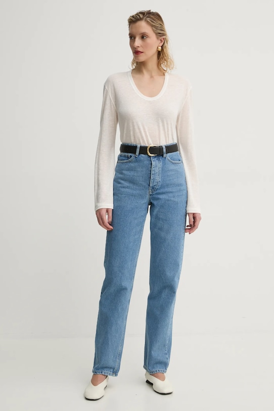 Лонгслив с добавлением льна AMALOU By Malene Birger, бежевый
Лонгслив с добавлением льна AMALOU By Malene Birger, бежевый