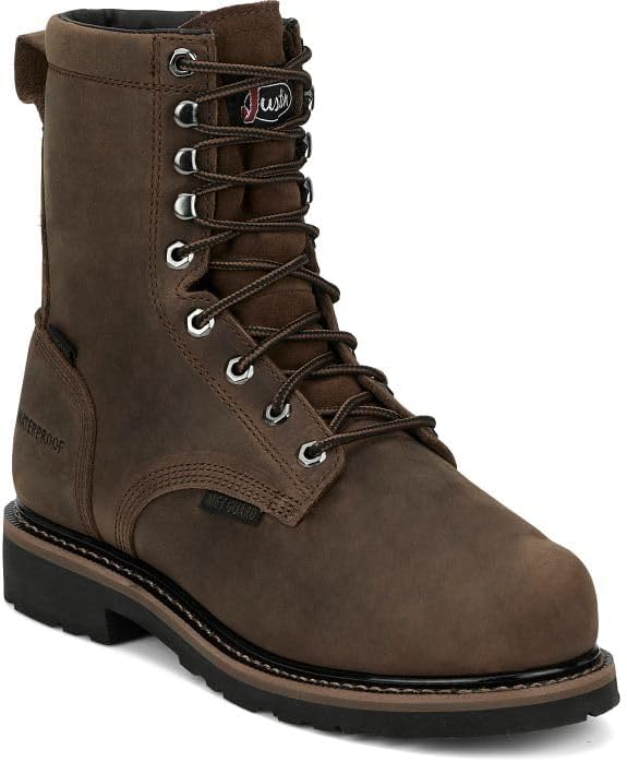 Мужские ботинки Justin Boots SE630 Pulley 8 водонепроницаемые, Whiskey Brown
Мужские ботинки Justin Boots SE630 Pulley 8 водонепроницаемые, Whiskey Brown