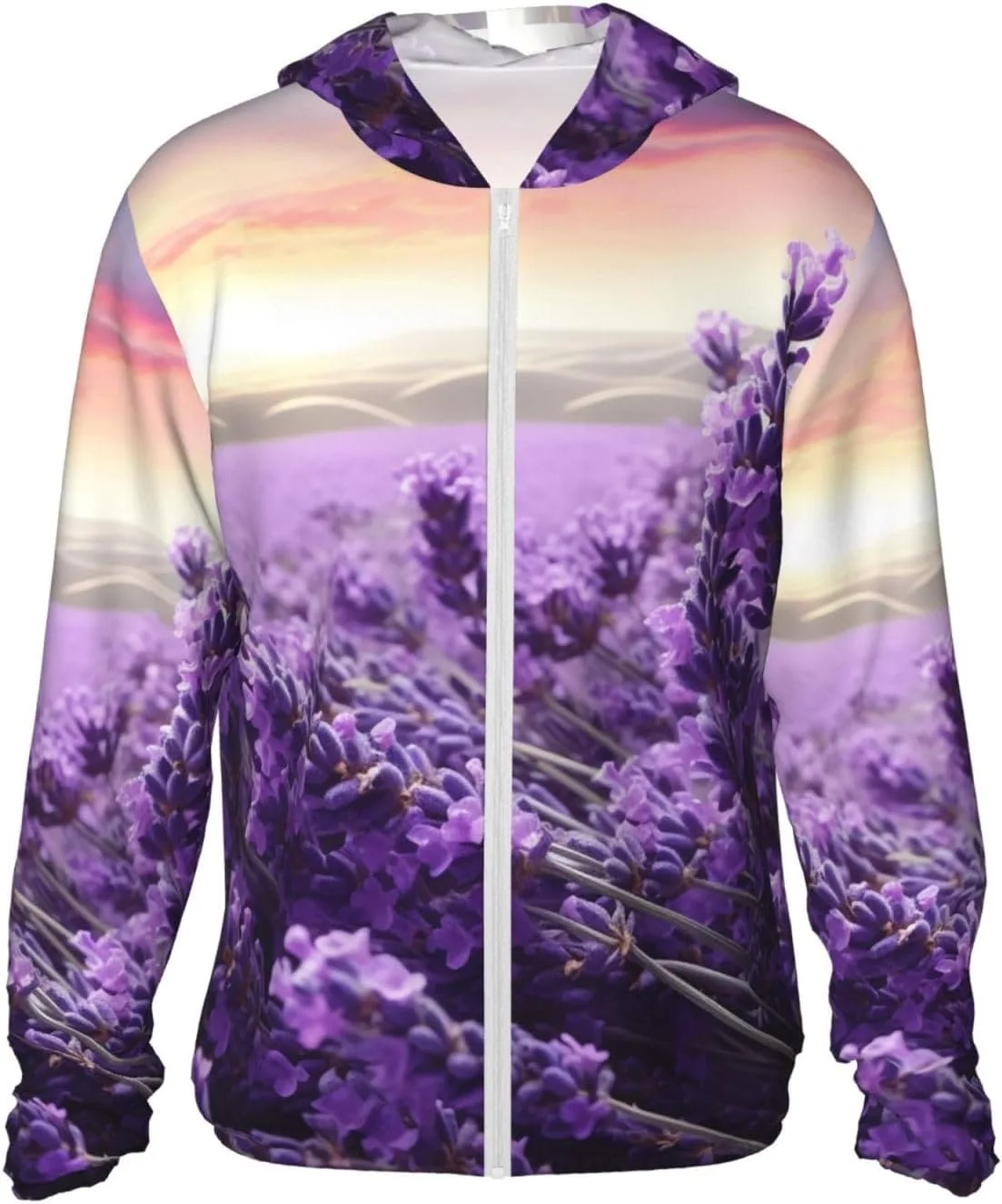 Лавандовая худи с защитой от солнца Full Zip UPF 50+ с длинным рукавом и карманом HJBNW
Лавандовая худи с защитой от солнца Full Zip UPF 50+ с длинным рукавом и карманом HJBNW